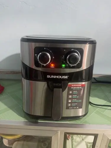 Khách hàng review Nồi chiên không dầu Sunhouse 9 lít SHD4035 4