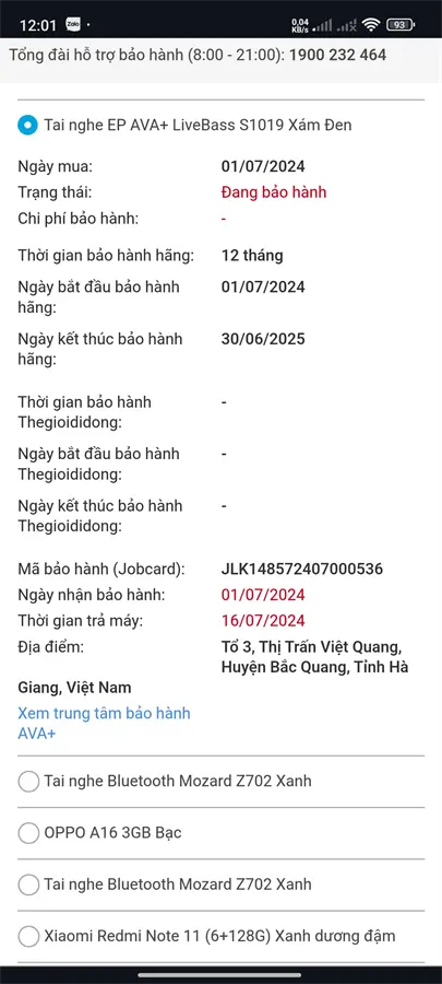 Khách hàng review Tai nghe Có dây AVA  LiveBass S1019 1