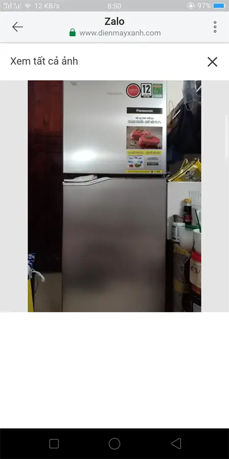 Khách hàng review Tủ lạnh Panasonic Inverter 170 lít NR-BA190PPVN 71