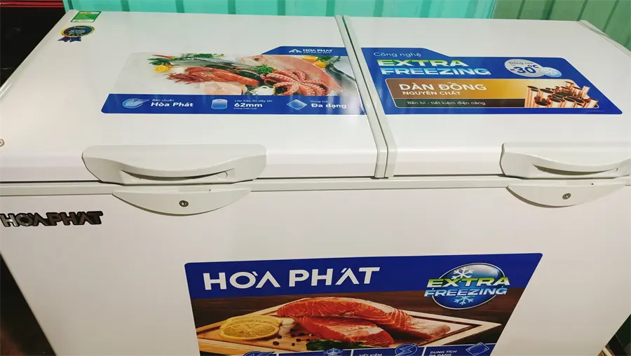 Khách hàng review Tủ đông Hòa Phát 245 Lít HPF BD6245 3