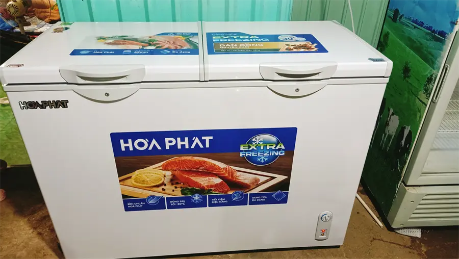 Khách hàng review Tủ đông Hòa Phát 245 Lít HPF BD6245 2