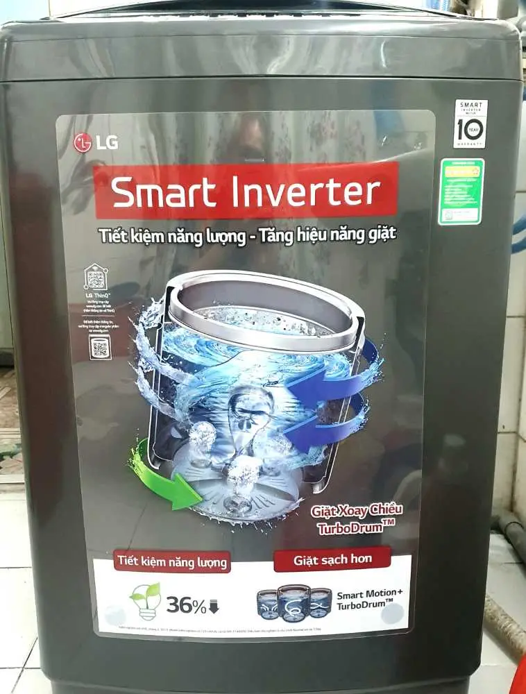 Khách hàng review Máy giặt LG TurboDrum Inverter 11.5 kg T2351VSAB 2