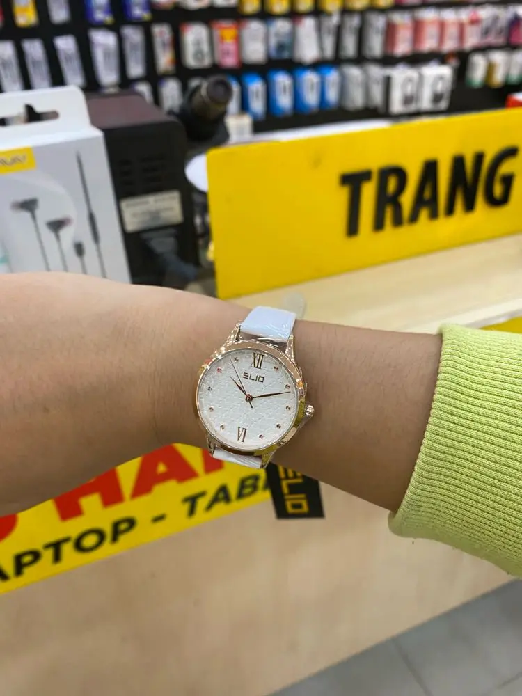 Khách hàng review Đồng hồ ELIO 34.8 mm Nữ EL008 2