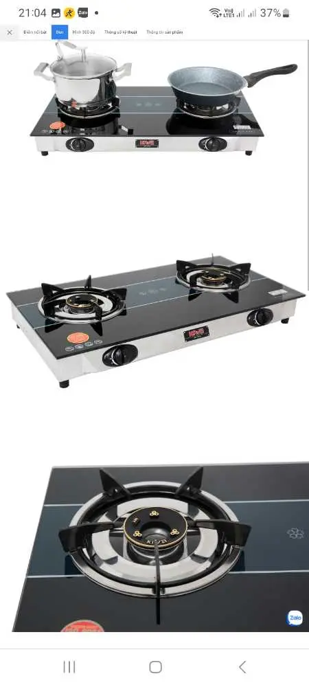 Khách hàng review Bếp ga đôi Kiwa KW-770SG 2