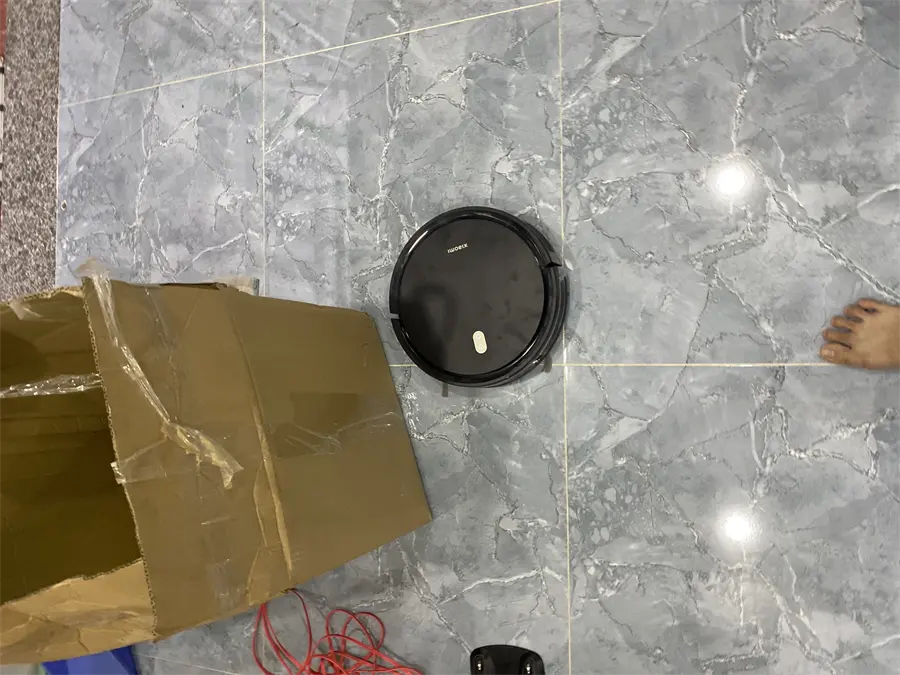 Khách hàng review Robot hút bụi lau nhà Xiaomi Vacuum E5 - Đen 5