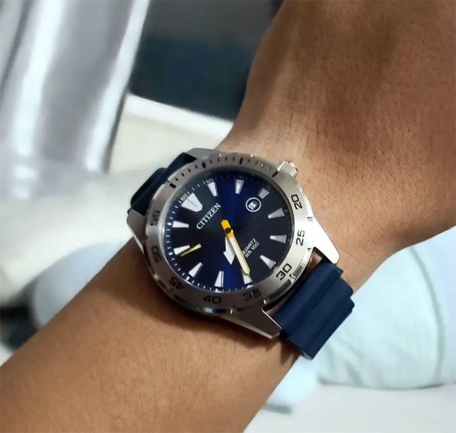 Khách hàng review Đồng hồ CITIZEN 42 mm Nam BI1041-22L 3