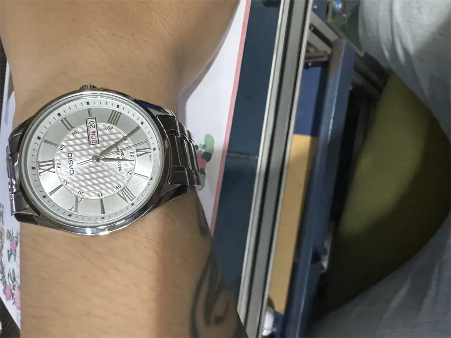 Khách hàng review Đồng hồ CASIO Timeless 41 mm Nam MTP-1384D-7AVDF 1