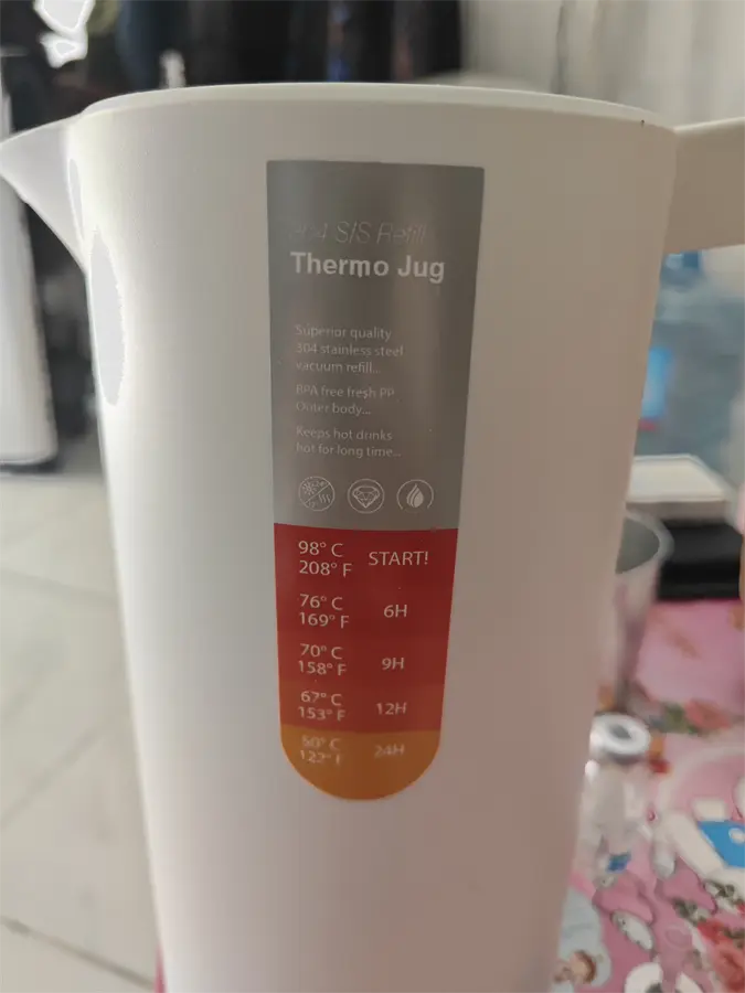 Khách hàng review Bình giữ nhiệt inox 1.3 lít Delites K13C01 1