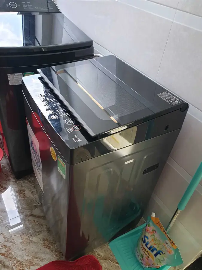 Khách hàng review Máy giặt Toshiba 8 kg AW-M905BV(MK) 5