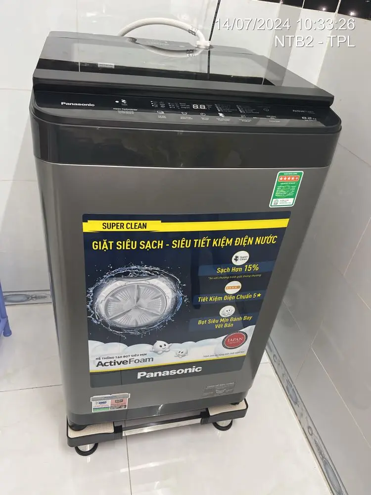 Khách hàng review Máy giặt Panasonic 8.2 kg NA-F82Y01DRV 125