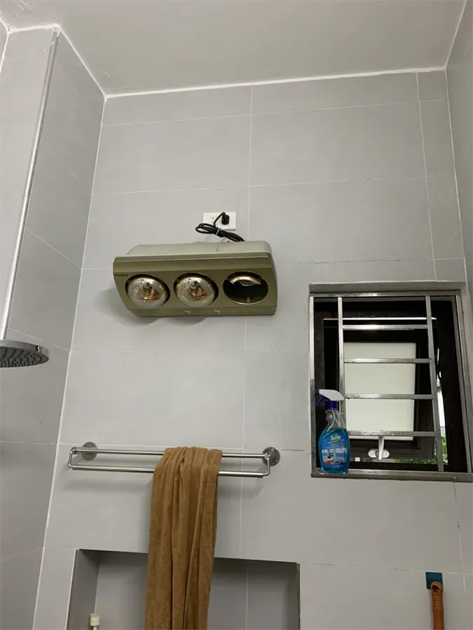 Khách hàng review Đèn sưởi nhà tắm Kangaroo KG3BH01 825W 2