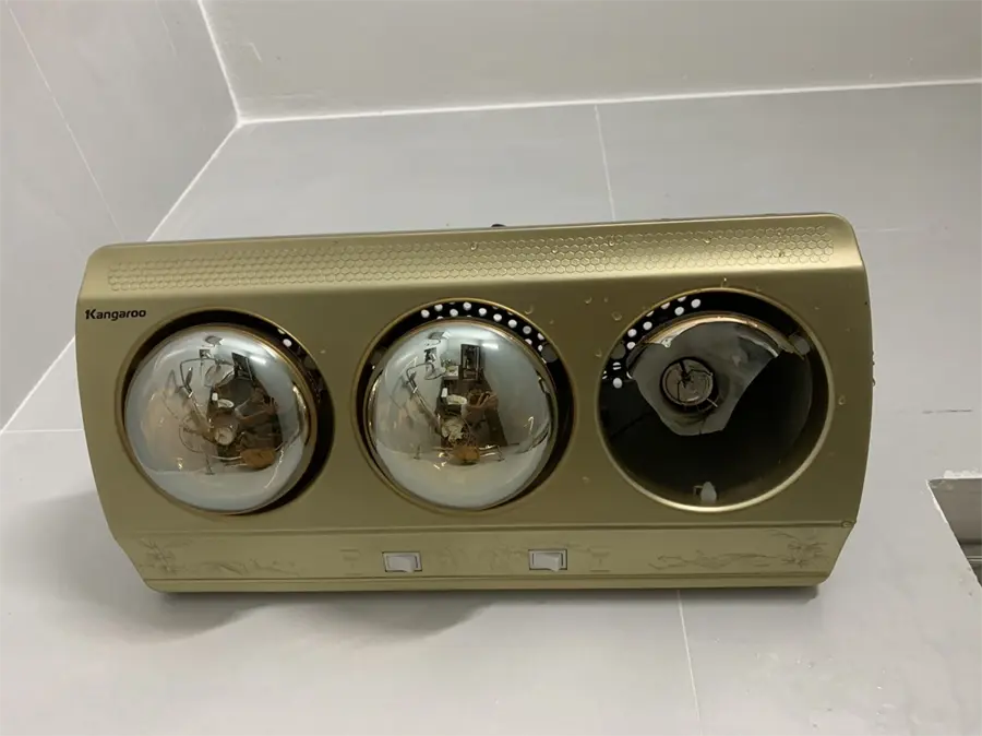 Khách hàng review Đèn sưởi nhà tắm Kangaroo KG3BH01 825W 3