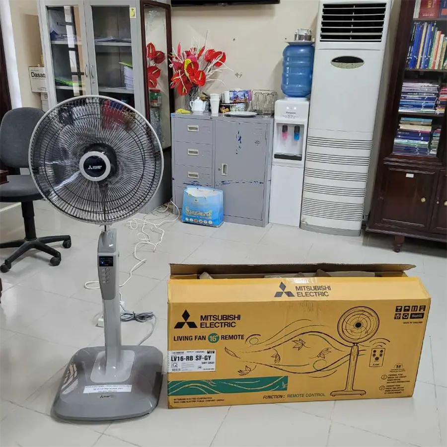 Khách hàng review Quạt đứng Mitsubishi Electric LV16-RB SF-GY 47W 1