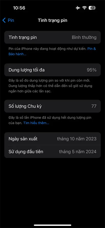 Khách hàng review Điện thoại iPhone 15 128GB 33