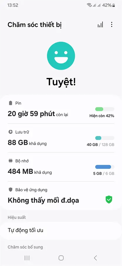 Khách hàng review Điện thoại Samsung Galaxy M15 5G 6GB/128GB 4