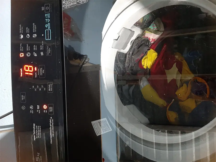 Khách hàng review Máy giặt Panasonic 8.5 Kg NA-F85A9BRV 18