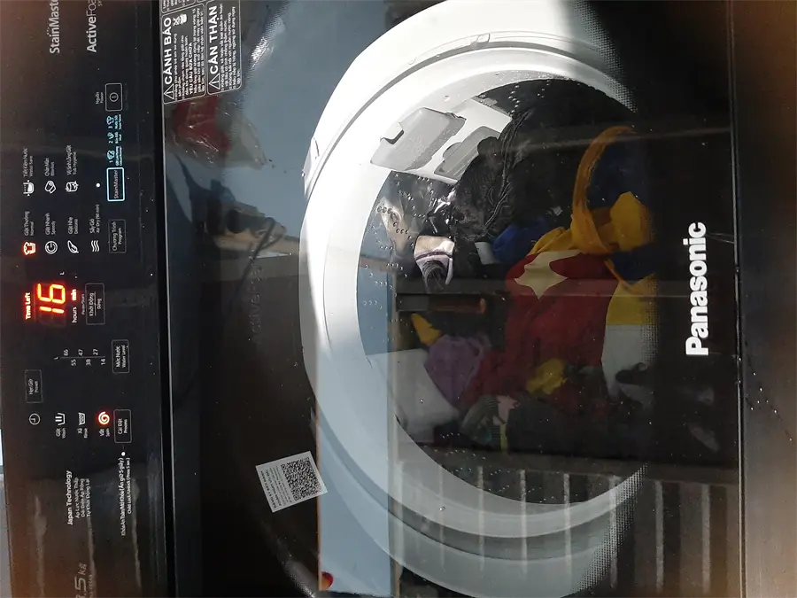Khách hàng review Máy giặt Panasonic 8.5 Kg NA-F85A9BRV 19