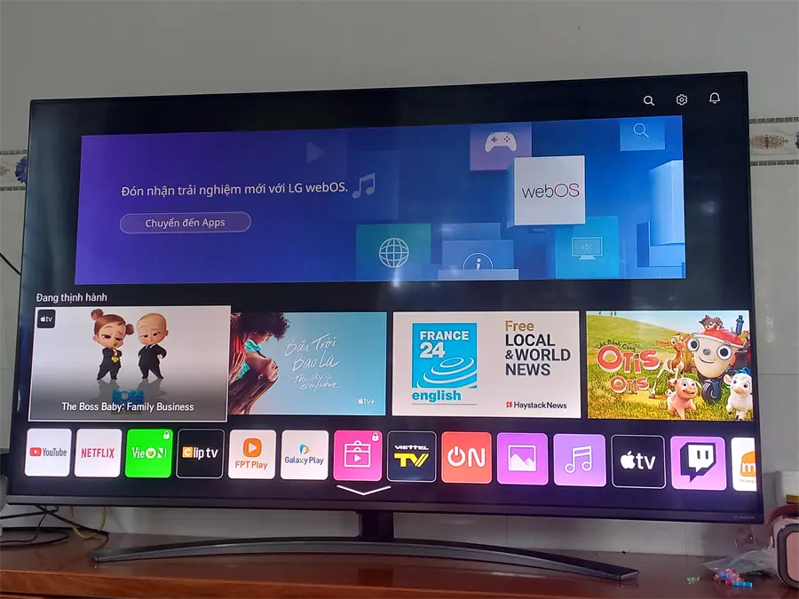 Khách hàng review Smart Tivi NanoCell LG 4K 55 inch 55SM8100PTA 1