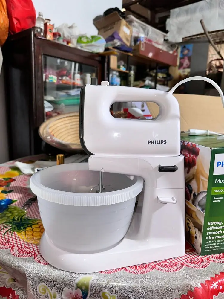 Khách hàng review Máy nhồi bột đánh trứng Philips HR3745/00 1