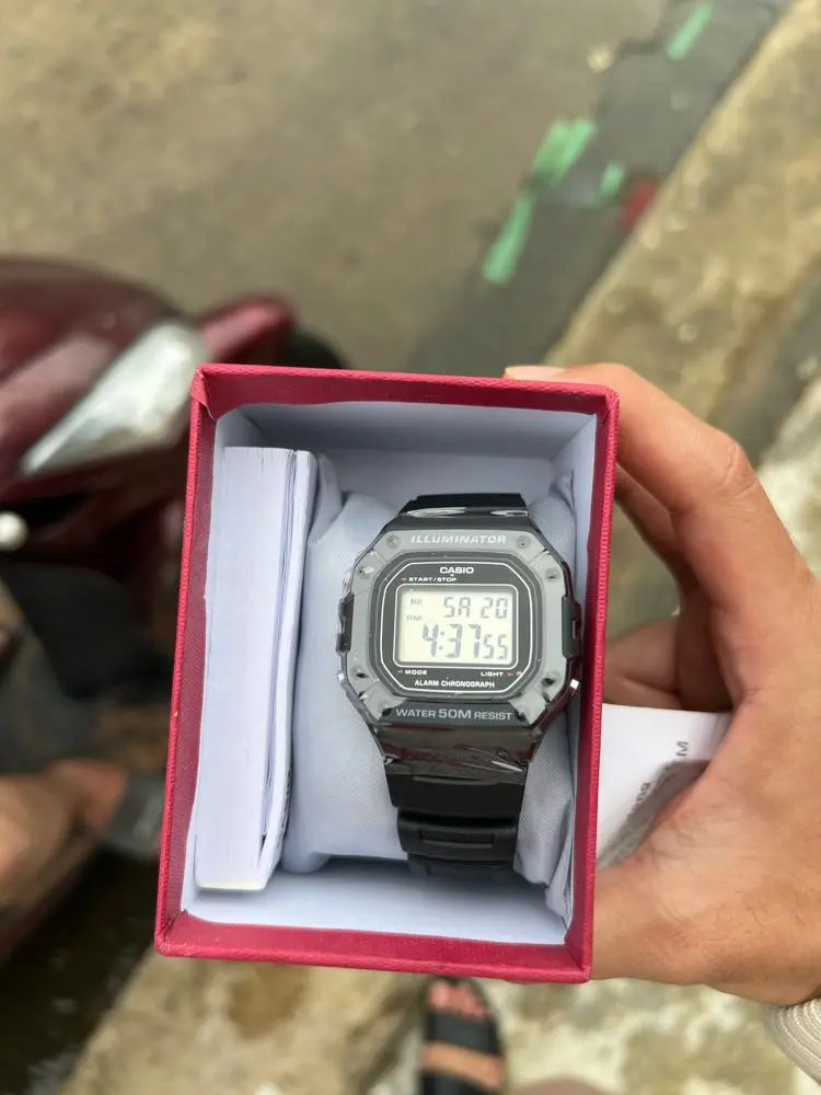 Khách hàng review Đồng hồ CASIO Timeless 43 mm Nam W-218H-1AVDF 3