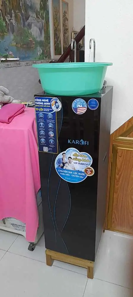 Khách hàng review Máy lọc nước RO nóng nguội lạnh Hydrogen Karofi KAD-X68 11 lõi 7