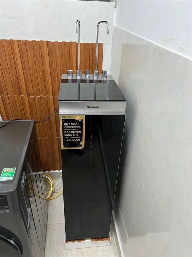 Khách hàng review Máy lọc nước RO nóng nguội lạnh Hydrogen Kangaroo Sumire KG12A8 12 lõi 21