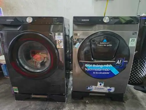 Khách hàng review Máy giặt Samsung Inverter 13 kg WW13T504DAB/SV 1