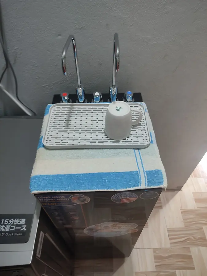 Khách hàng review Máy lọc nước RO nóng nguội lạnh Hydrogen Karofi KAD-X68 11 lõi 4