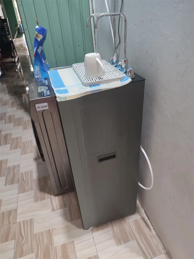 Khách hàng review Máy lọc nước RO nóng nguội lạnh Hydrogen Karofi KAD-X68 11 lõi 5