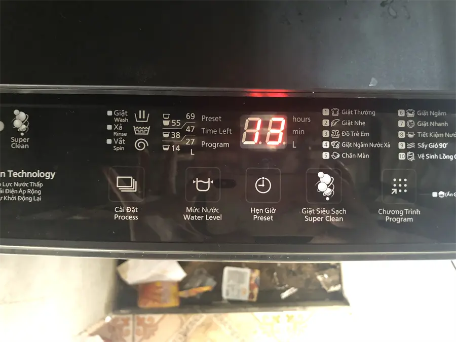 Khách hàng review Máy giặt Panasonic 8.2 kg NA-F82Y01DRV 56