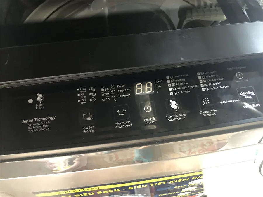 Khách hàng review Máy giặt Panasonic 8.2 kg NA-F82Y01DRV 57