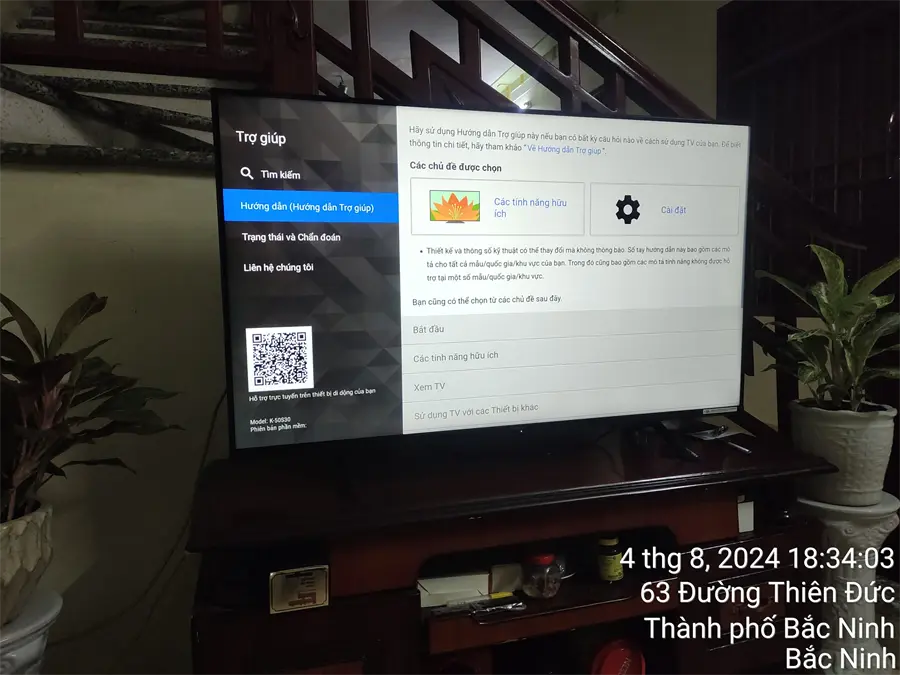Khách hàng review Google Tivi Sony 4K 50 inch K-50S30 3