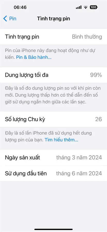 Khách hàng review Điện thoại iPhone 15 Pro Max 256GB 29