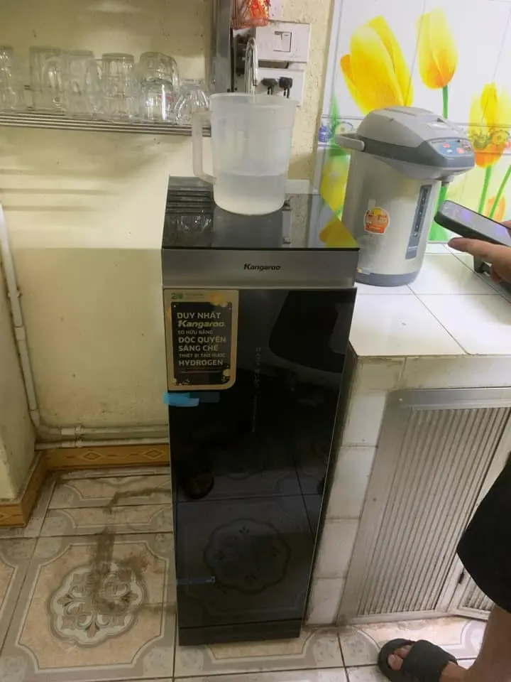Khách hàng review Máy lọc nước RO Hydrogen Kangaroo Sumire KG12HA 12 lõi 18