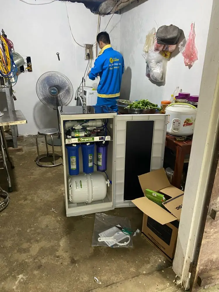 Khách hàng review Máy lọc nước RO Kangaroo KG88AVTU 7 lõi 2