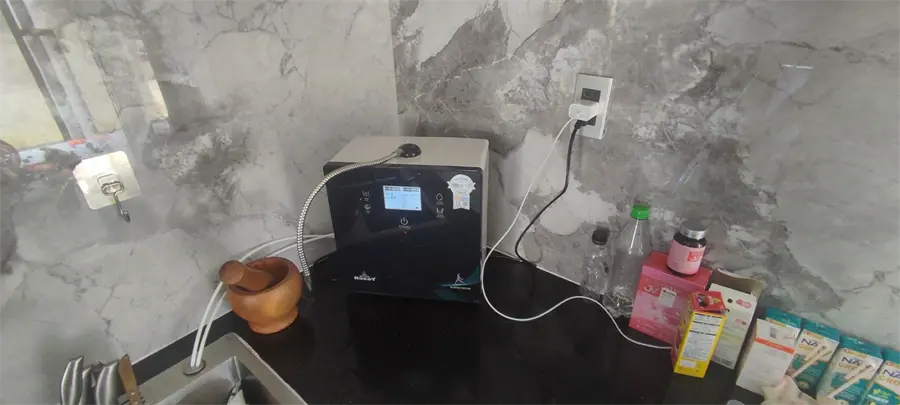 Khách hàng review Máy lọc nước điện giải ion kiềm ROBOT IonPrince 59X 5 tấm điện cực 3