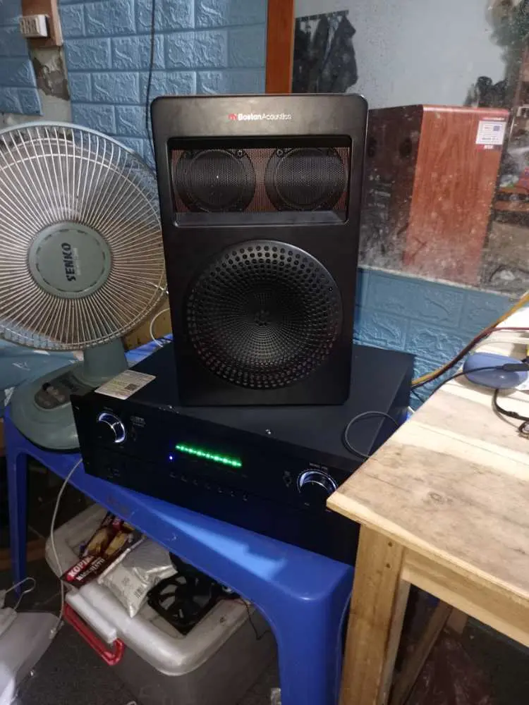 Khách hàng review Cặp loa karaoke Boston Acoustics MD208 400W 2