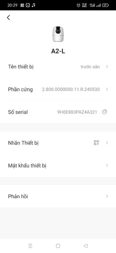 Khách hàng review Camera IP 360 Độ 2MP IMOU Ranger 2C TA22CP 2
