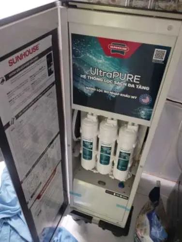 Khách hàng review Máy lọc nước RO nóng nguội lạnh Hydrogen Sunhouse UltraPURE SHA76210KL 10 lõi 6
