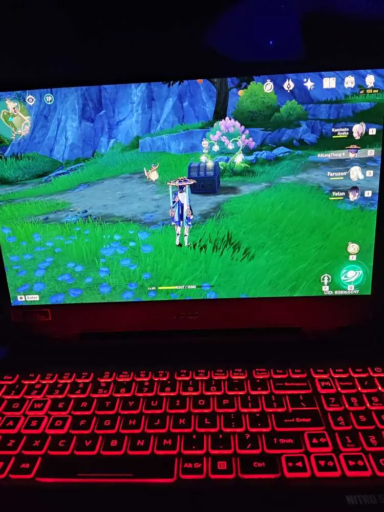 Khách hàng review Laptop Acer Gaming Nitro 5 Tiger AN515 58 769J i7 12700H/8GB/512GB/4GB RTX3050/144Hz/Win11 (NH.QFHSV.003) 2