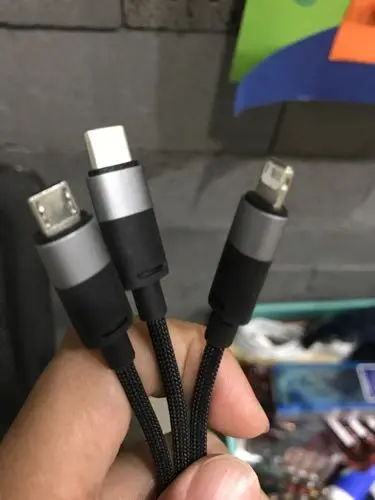 Khách hàng review Cáp sạc và truyền dữ liệu 3 đầu USB-A - Type-C Lightning Micro USB 17.5W 1.2m Baseus StarSpeed CB000030 1