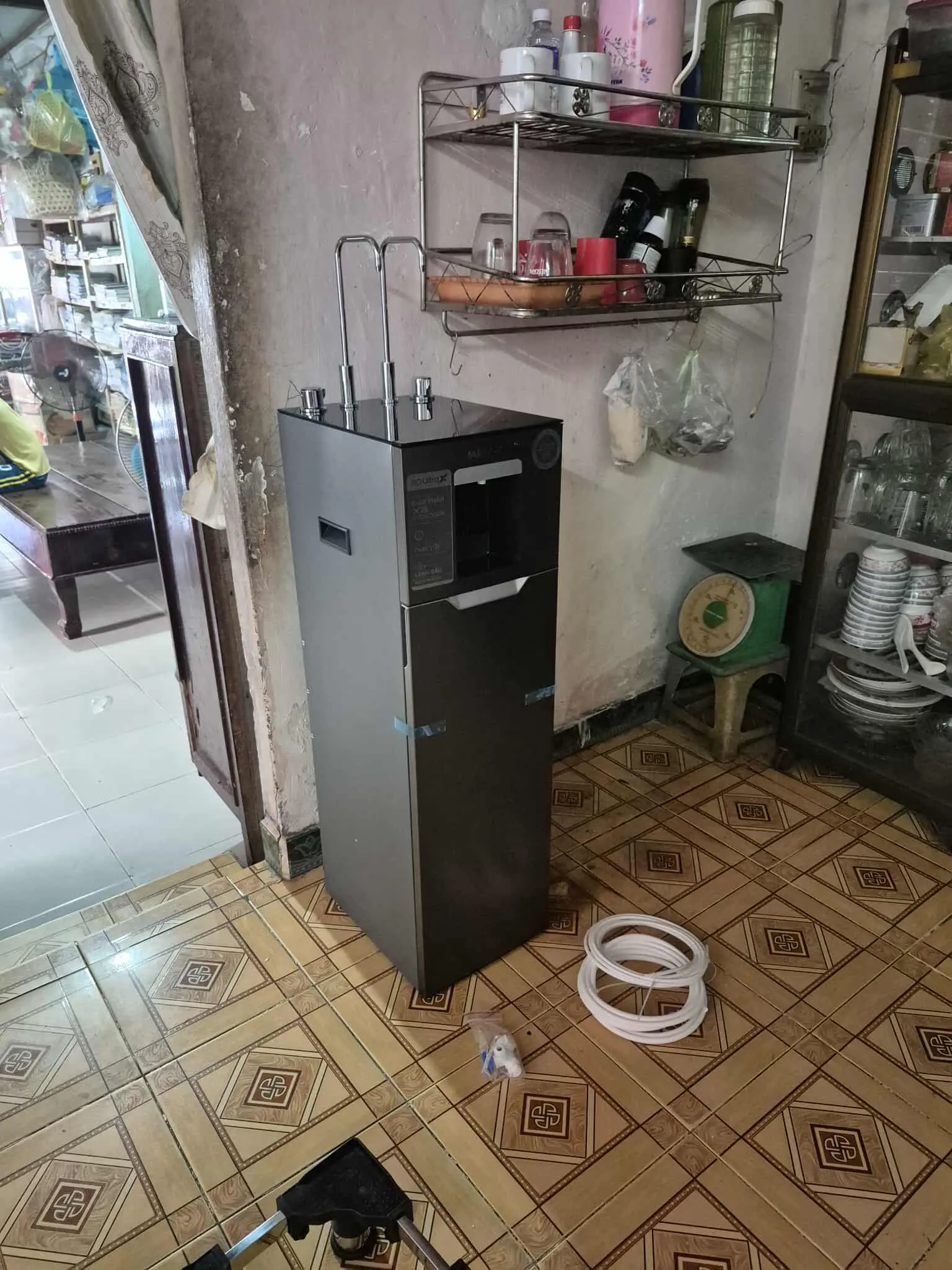 Khách hàng review Máy lọc nước RO nóng nguội lạnh Hydrogen Sunhouse UltraX SHA76668SH 11 lõi 2