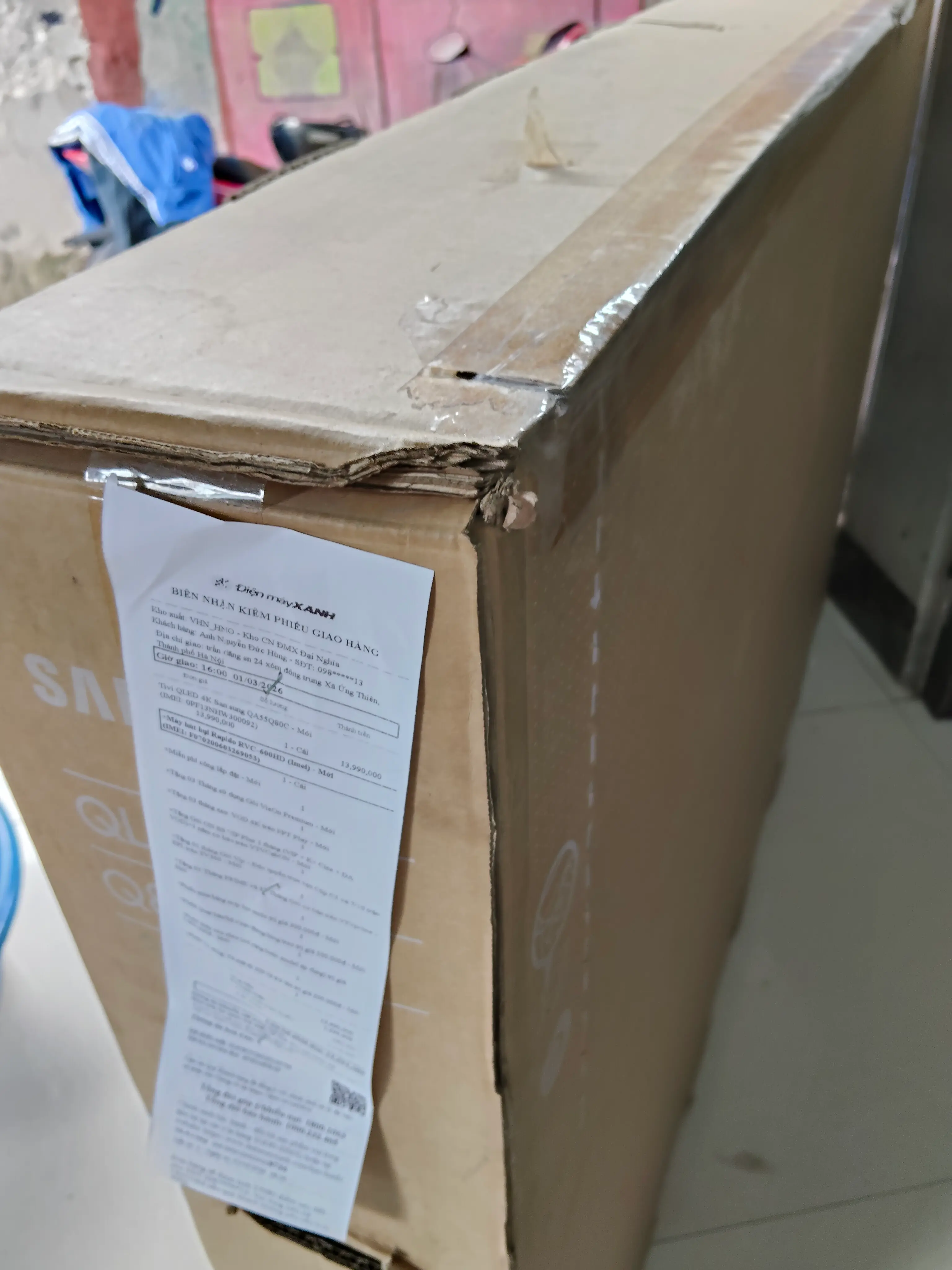 Khách hàng review Smart Tivi QLED Samsung AI 4K 55 inch QA55Q80C 1