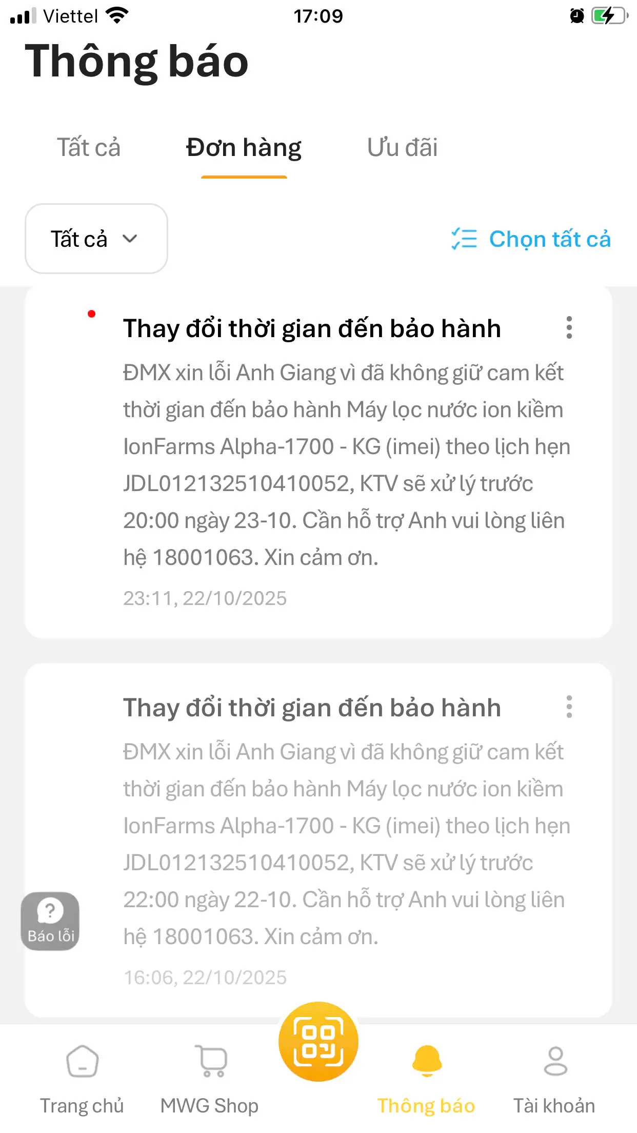 Khách hàng review Máy lọc nước điện giải ion kiềm IonFarms Alpha-1700 7 tấm điện cực 3