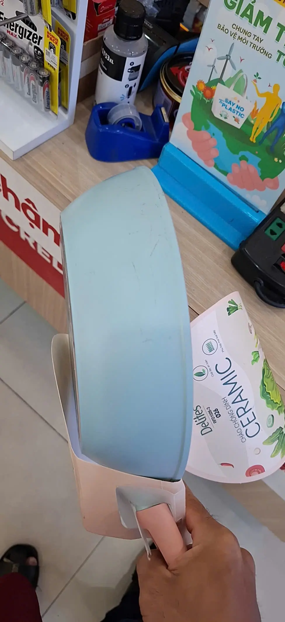 Khách hàng review Chảo nhôm sâu chống dính đáy từ 26 cm Delites RFD1026-3 1