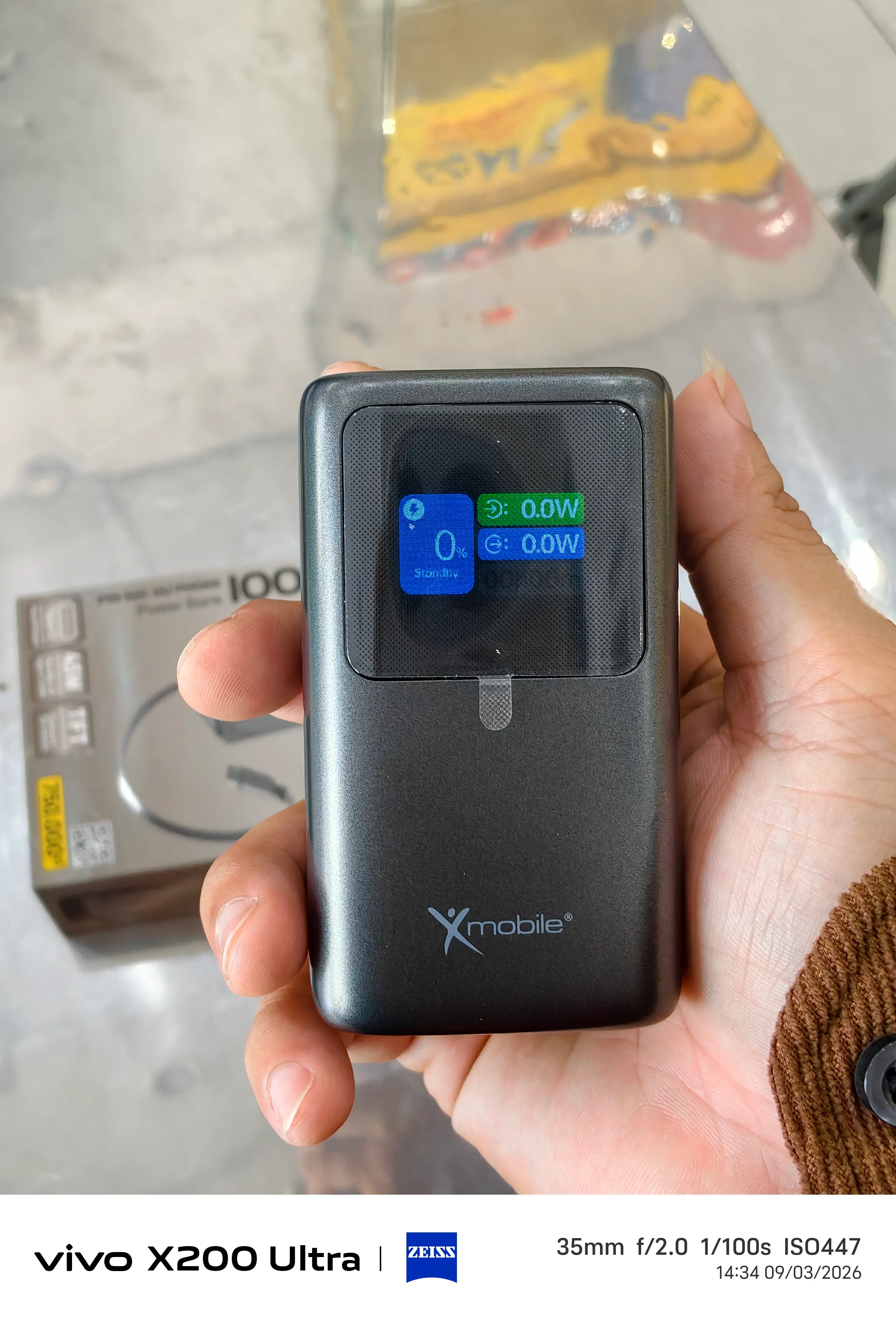 Khách hàng review Pin sạc dự phòng 10000mAh Type C PD QC 3.0 45W Xmobile JP368 kèm Cáp Dây Rút Type C 3
