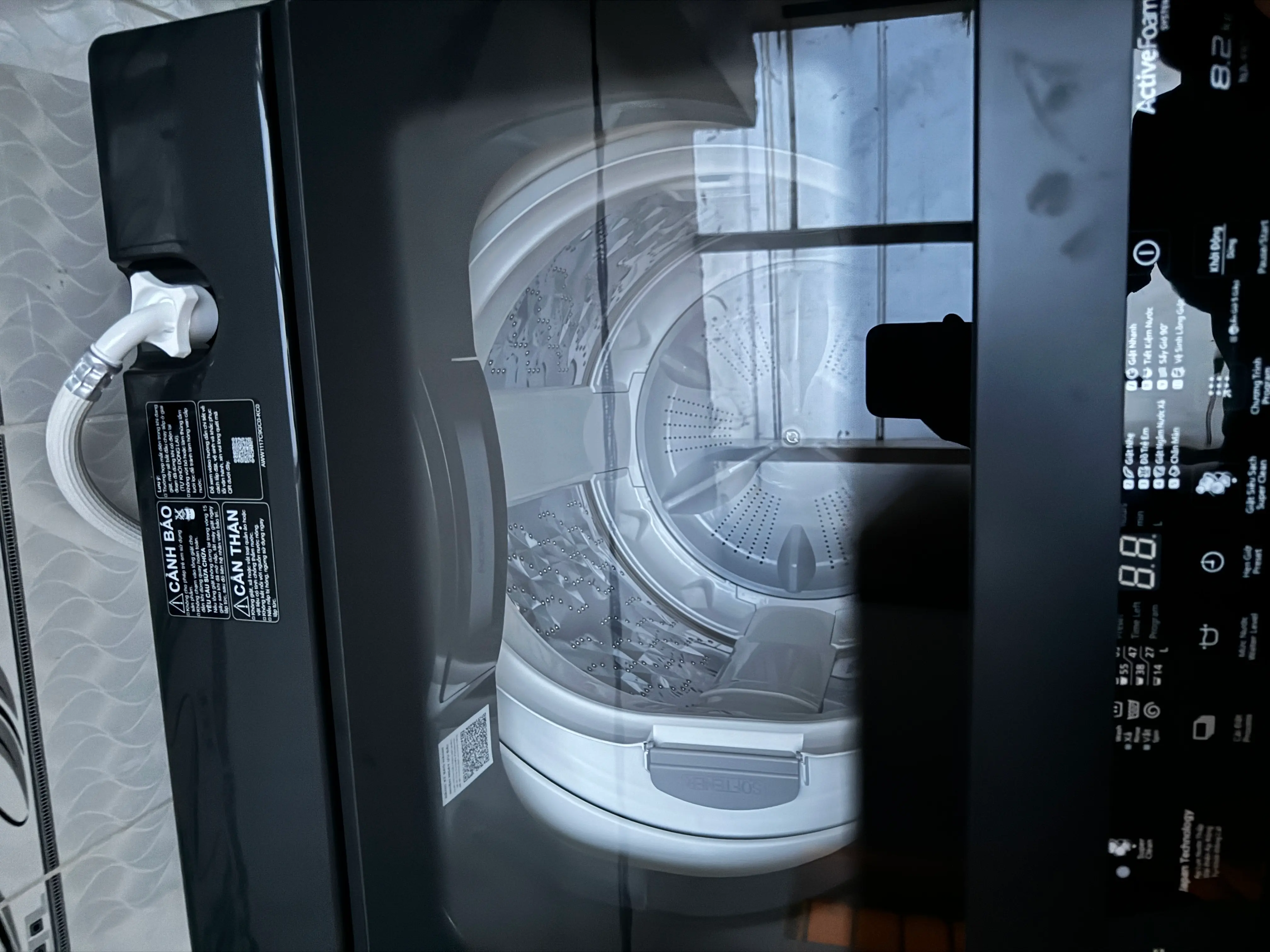 Khách hàng review Máy giặt Panasonic 8.2 kg NA-F82Y01DRV 55