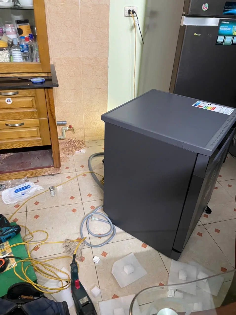 Khách hàng review Máy rửa chén độc lập Junger Leopard DWJ-143 16