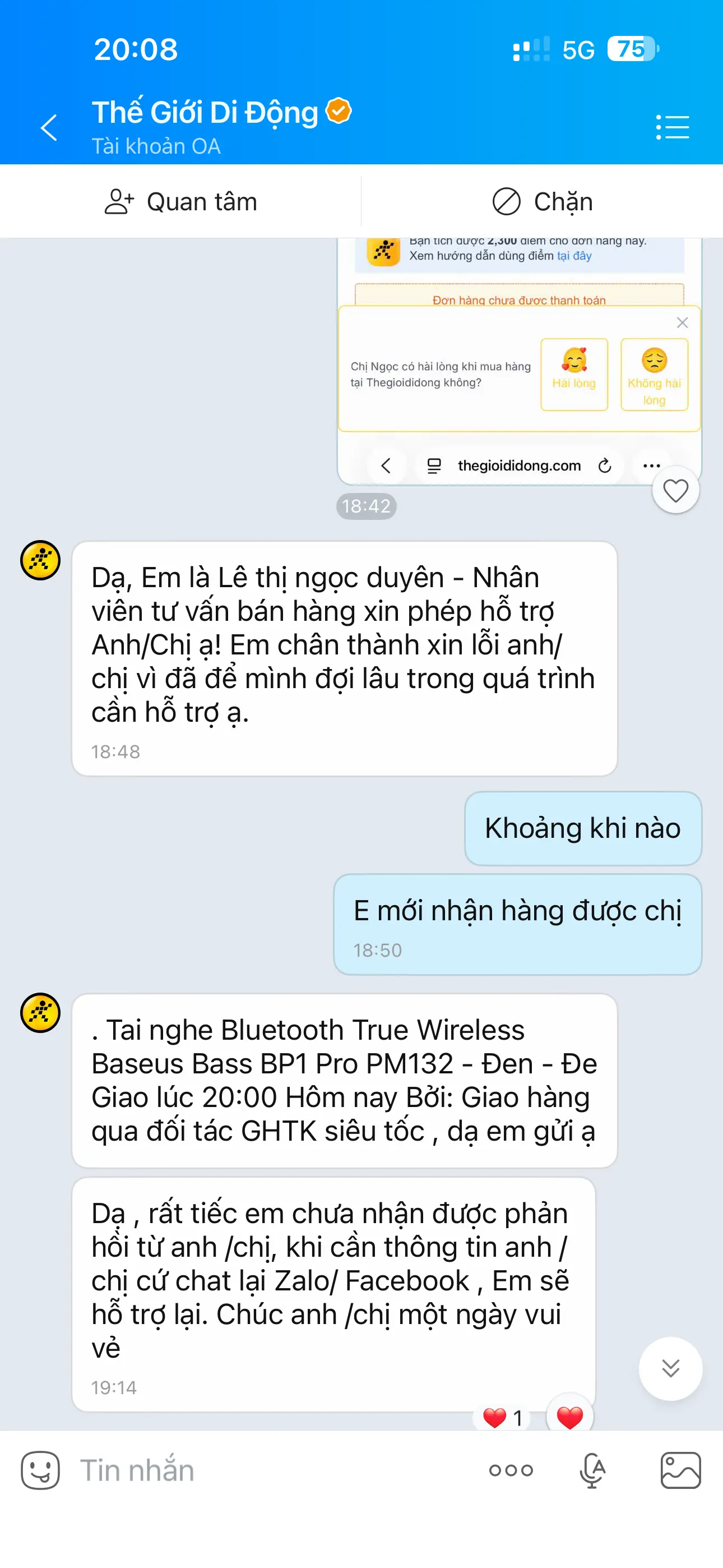 Khách hàng review Tai nghe Bluetooth True Wireless Xiaomi Redmi Buds 6 Active 3