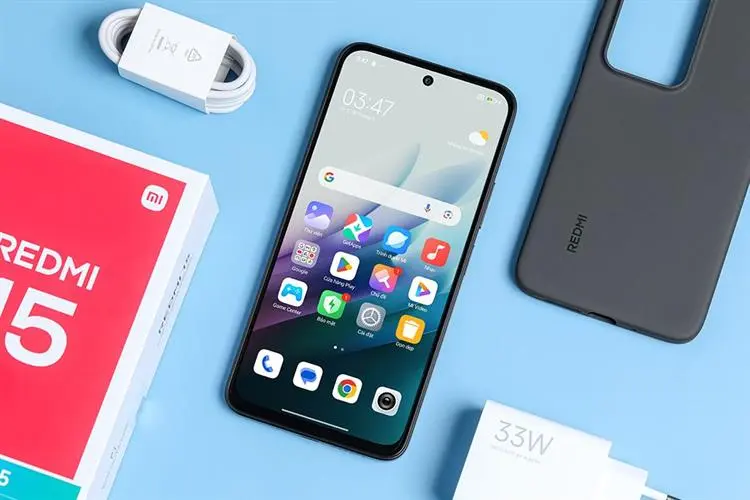 Khách hàng review Điện thoại Xiaomi Redmi 15 8GB/128GB 2